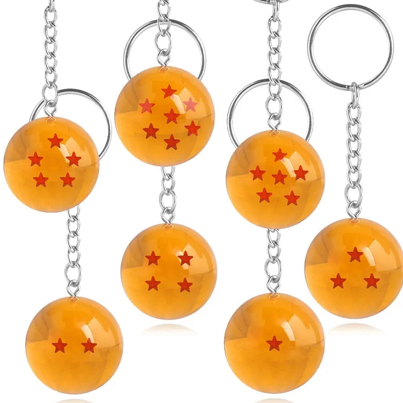 Anime Dragon Ball Series Keychain Charms Accessories