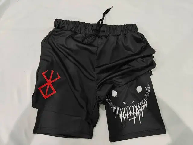 Y2K Men’s Anime Gym Shorts