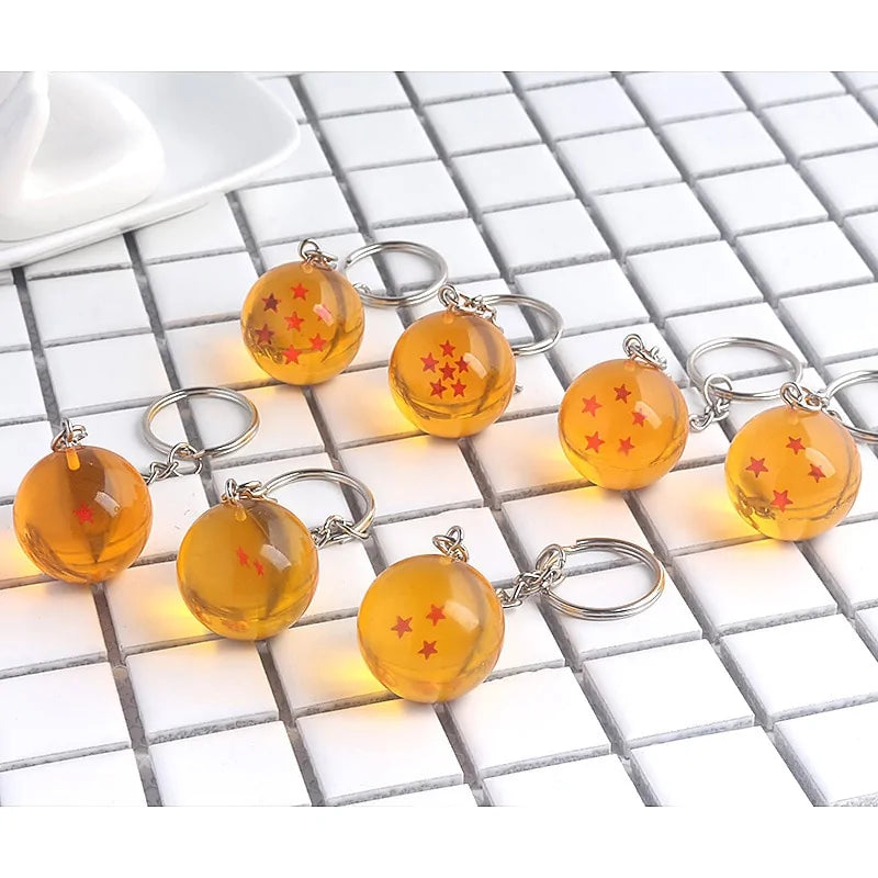 Anime Dragon Ball Series Keychain Charms Accessories